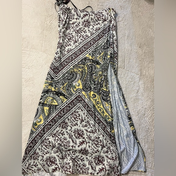 New Free People Ingrid Midi Dress Size 12 - Picture 9 of 10